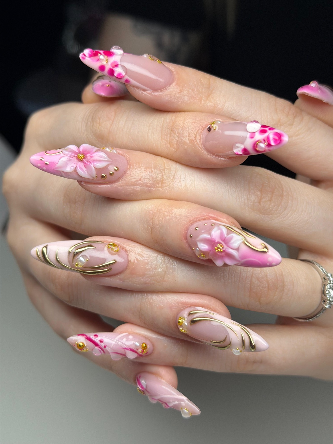 Pink Gold Detail